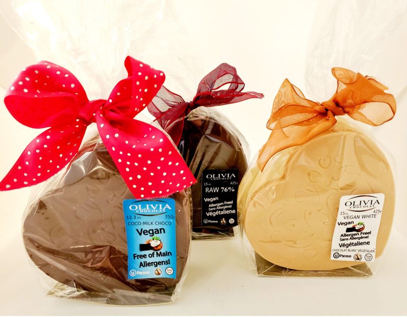 Chocolate Heart Boxes with Charms