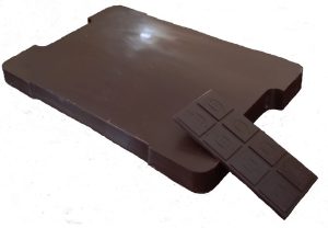 Experience the Exquisite Blend of Craft Raw Cocoa Chocolate: A Decadent and Nutritious Delight - Raw 76%, 2.5 kg Slab (Giant bar for nibbling)
